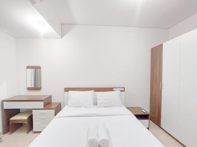 ホーミー アンド コンパクト 2ベッドルーム ポドモロ シティ デリ メダン アパートメント