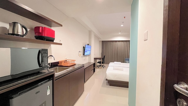 リラクシング アンド スタイリッシュ スタジオ (ノー キッチン) アパートメント アット スケールズ レジデンス ヌサ ドゥア バリ