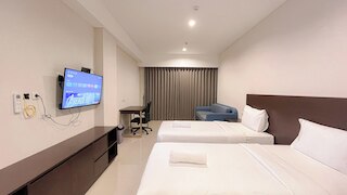 リラクシング アンド スタイリッシュ スタジオ (ノー キッチン) アパートメント アット スケールズ レジデンス ヌサ ドゥア バリ