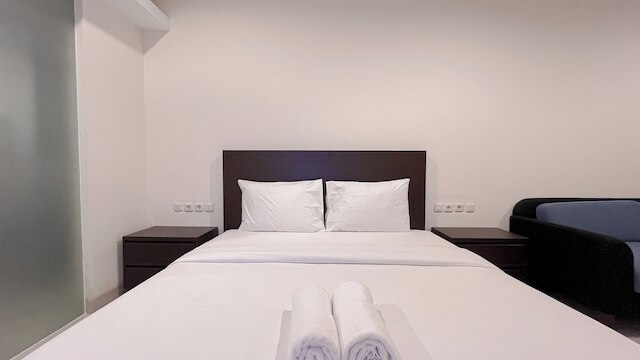 スタイリッシュ スタジオ (ノー キッチン) アパートメント アット スケールズ レジデンス ヌサ ドゥア バリ