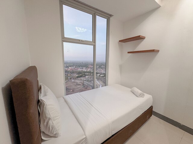 ミニマリスト 2 ベッドルーム アンド ウェル デザイン ルーム アット ベンソン スーパー モール マンション アパートメント