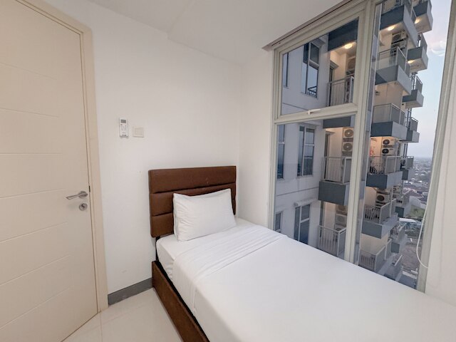 ミニマリスト 2 ベッドルーム アンド ウェル デザイン ルーム アット ベンソン スーパー モール マンション アパートメント