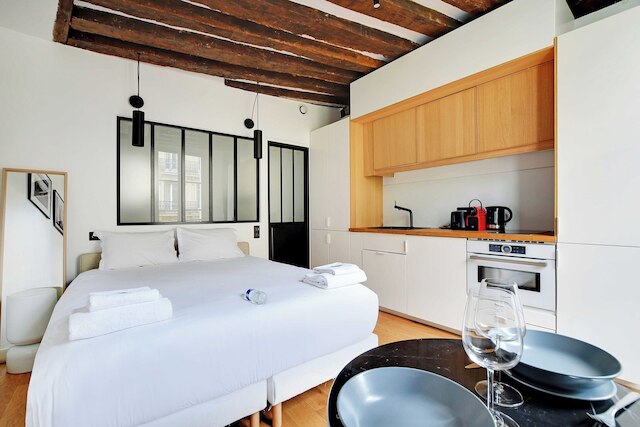 チャーミング スタジオ エアコン - 2P - ル マレ