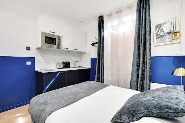 チャーミング スタジオ - 2P ウィズ エアコン ニア モンマルトル