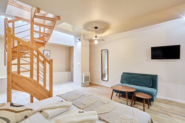 シャルマン デュプレックス 1 シャンブル セントル ド パリ