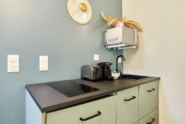 チャーミング スタジオ センター オブ パリ ウィズ エアコン