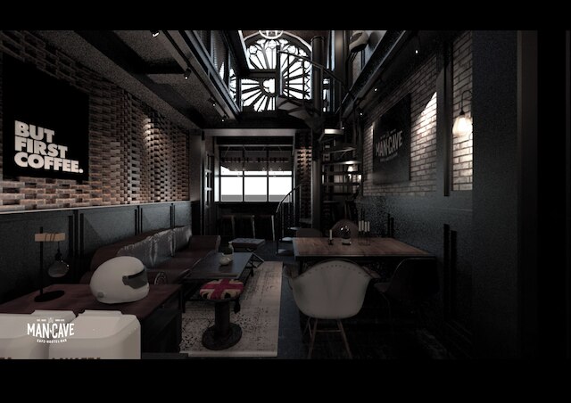 マン ケイブ ホステル