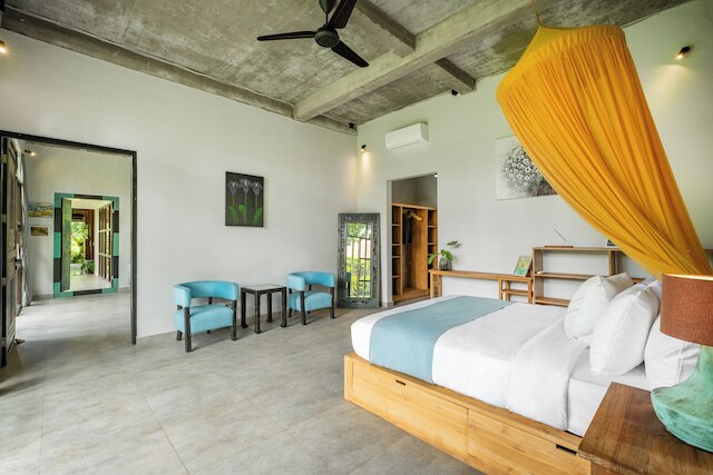 プライベート プール ヴィラ イン ウブド ウィズ ジャングル ビュー