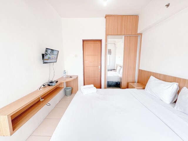 コンパクト アンド レストフル スタジオ アット パビリオン ペルマタ アパートメント