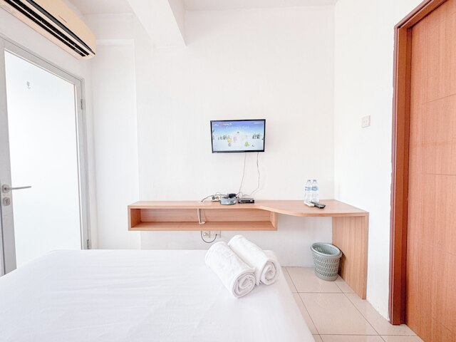 コンパクト アンド レストフル スタジオ アット パビリオン ペルマタ アパートメント