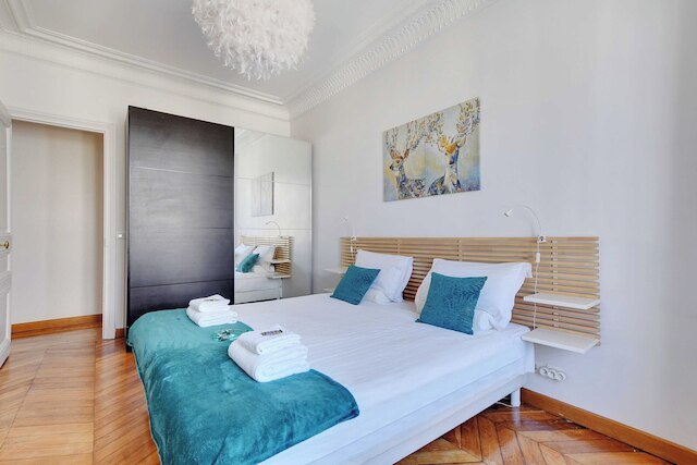 モダン アパートメント - 2ベッドルーム/4人 - ルーブル/マレ