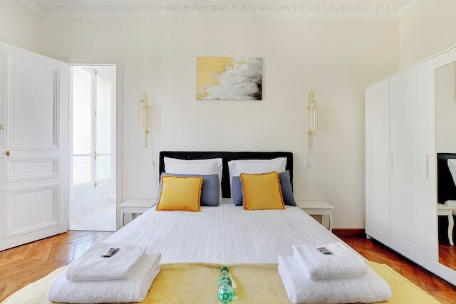 モダン アパートメント - 2ベッドルーム/4人 - ルーブル/マレ