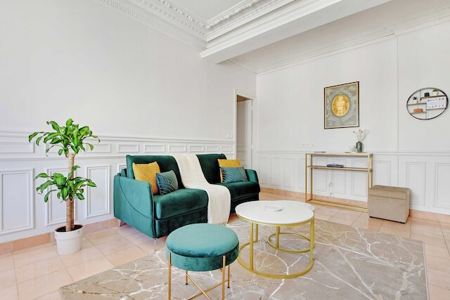 モダン アパートメント - 2ベッドルーム/4人 - ルーブル/マレ