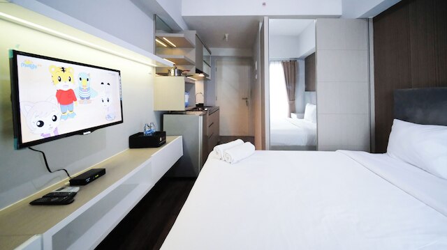 ホーミー アンド シンプル スタジオ アット タングリン スーパーモール マンション アパートメント