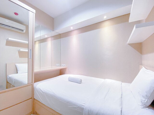 ザ ホーミー リビング 2BR アット タマンザリ ラ グランデ アパートメント