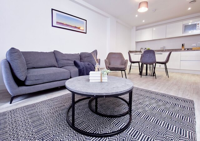 サルフォード - 2 ベッド アパートメント - スリープス 4 - WiFi