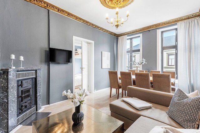 ビッグ アンド ブライト アパートメント イン ザ センター