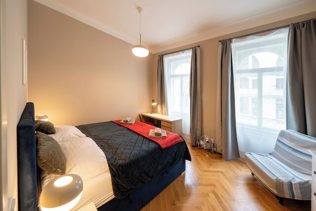 1 ベッド フラット - スリープス 5 - パーキング - WiFi