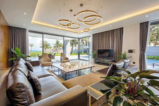 オーシャンフロント エレガンス: 7ベッドルーム ヴィラ イン ラグジュアリー リゾート