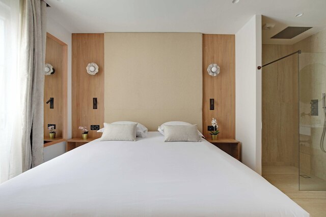 チャーミング アパートメント - エアコン- 3ベッドルーム-6人- モントルグイユ