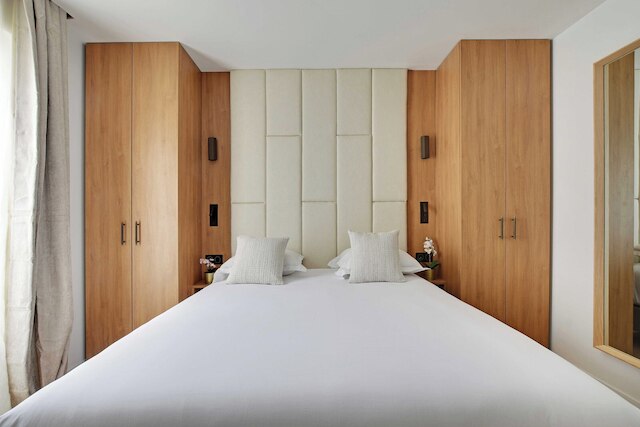 チャーミング アパートメント - エアコン- 3ベッドルーム-6人- モントルグイユ