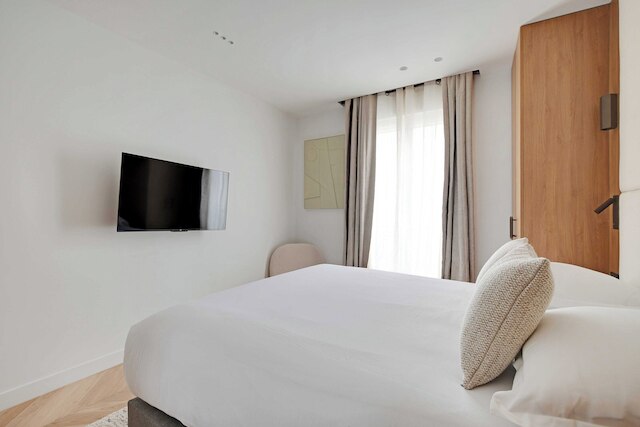 チャーミング アパートメント - エアコン- 3ベッドルーム-6人- モントルグイユ