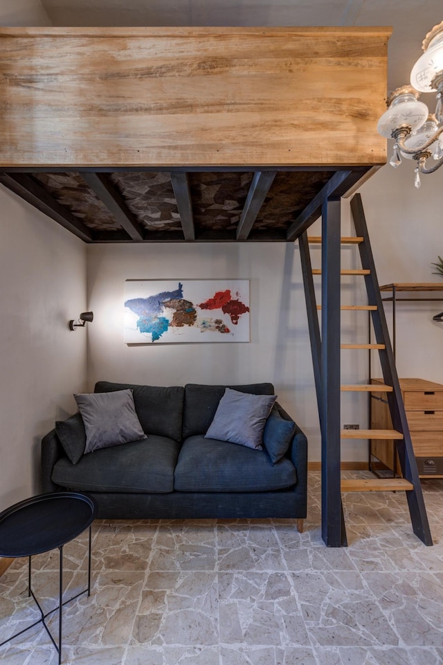 モダン ラグジュアリー 1ベッドルーム アパートメント