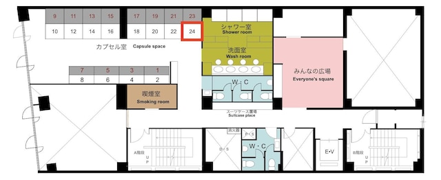 カプセルホテル長崎