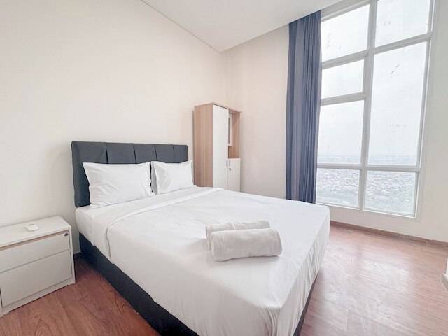 ホーミー アンド シンプリー 3ベッドルーム アット グランド スンコノ ラグーン アパートメント