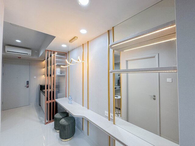 コンフォータブル ステイ アンド ストラテジック 1ベッドルーム アット グランド スンコノ ラグーン アパートメント