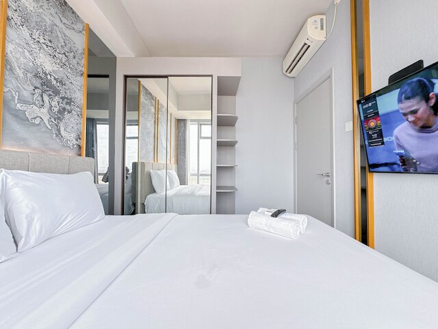 コンフォータブル ステイ アンド ストラテジック 1ベッドルーム アット グランド スンコノ ラグーン アパートメント