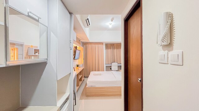 コージー アンド コンパクト スタジオ アパートメント アット ヴィダ ビュー マカッサル