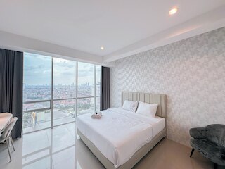 ミニマリスト スタジオ (ノー キッチン) アット ザ シティ スクエア スラバヤ アパートメント