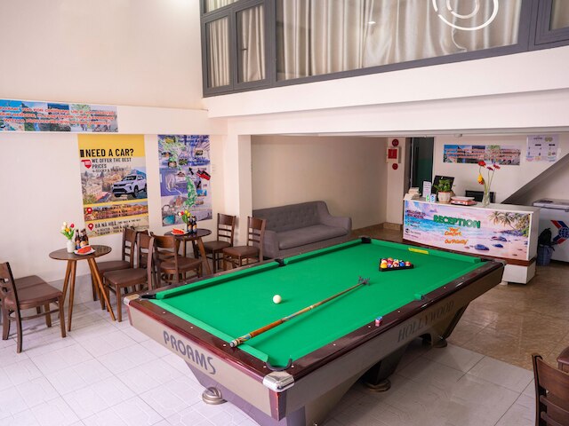 BOO ビーチ ホステル, 24-アワー レセプション & フリー ビリヤード