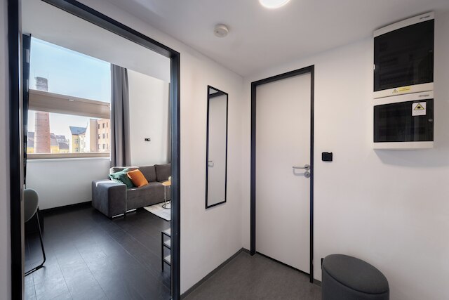 プラハの広々としたロフトアパート