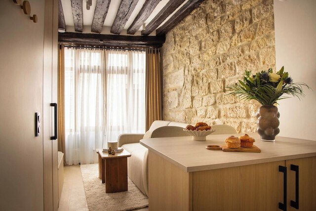 モダン アパートメント エアコン 1ベッドルーム 4P パンテオン