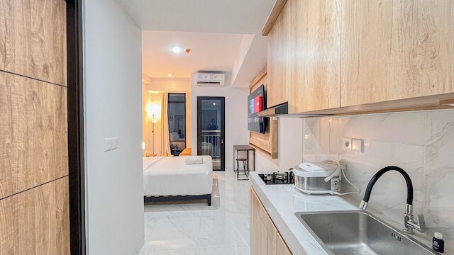 ザ グッド エステート スタジオ アット デルフト チプトラ マカッサル アパートメント