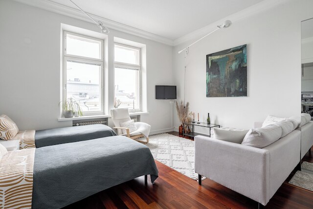 ユニーク スタジオ イン ア ヒストリカル ビルディング