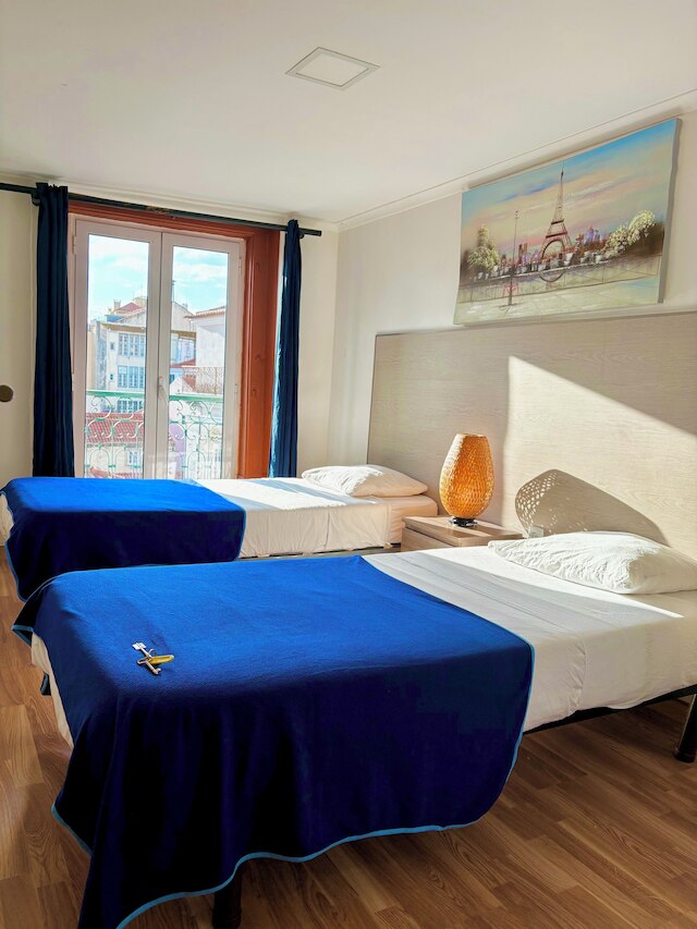 ルーム-3リスボン ダウンタウン プライベート ベッドルーム リ