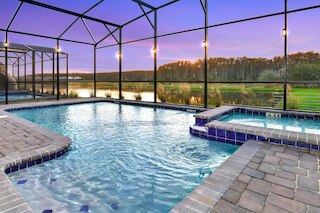 ラグジュアリー 9ベッドルーム ゲッタウェイ プール シアター テーマ ルームズ