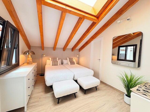 ソフィスティケイテッド ハウス ウィズ テラス. プラザ デル レアレホ