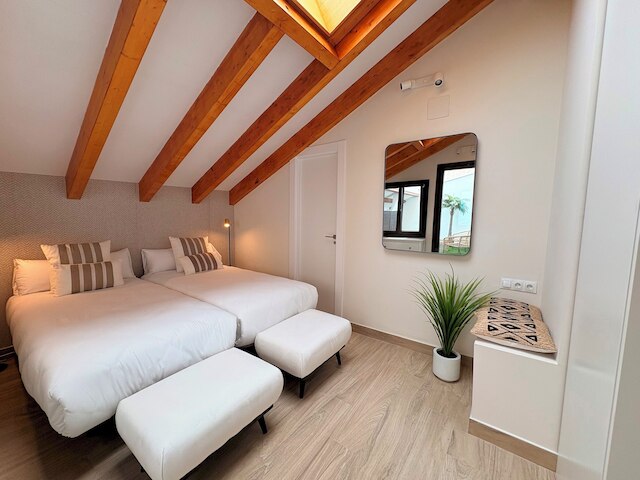 ソフィスティケイテッド ハウス ウィズ テラス. プラザ デル レアレホ