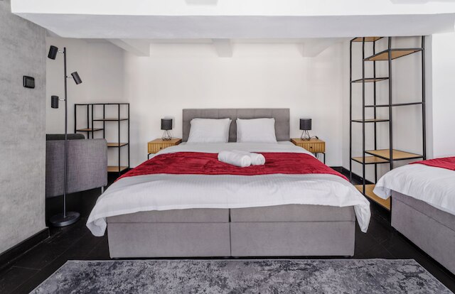 エアリー ロフト アパートメント ウィズ バルコニー