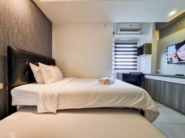 コージー アンド ナイス スタジオ アット スチューデント キャッスル ヨグヤカルタ アパートメント