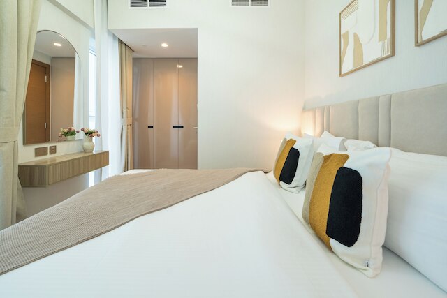 デザイナー 1 ベッドルーム アパートメント フルリー エクイップド