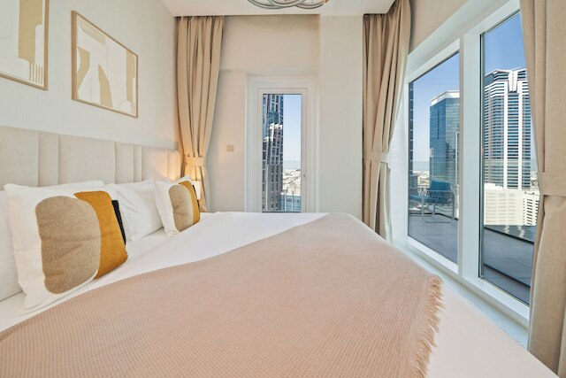 デザイナー 1 ベッドルーム アパートメント フルリー エクイップド