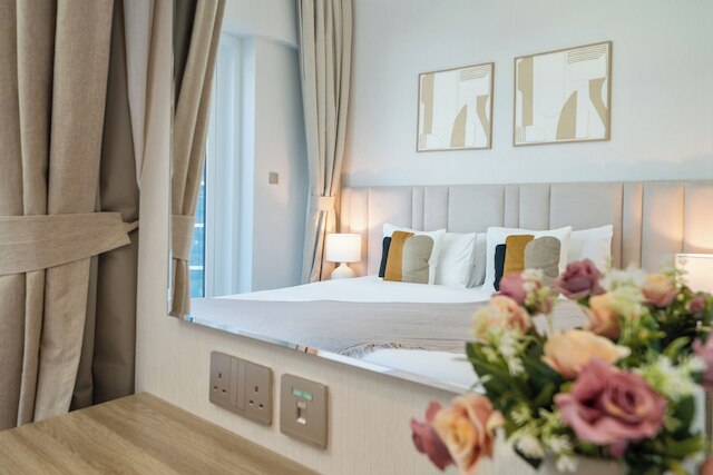 デザイナー 1 ベッドルーム アパートメント フルリー エクイップド