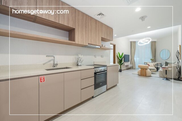 インスパイアード 1 ベッドルーム アパートメント – アルティメット ラグジュアリー リビング