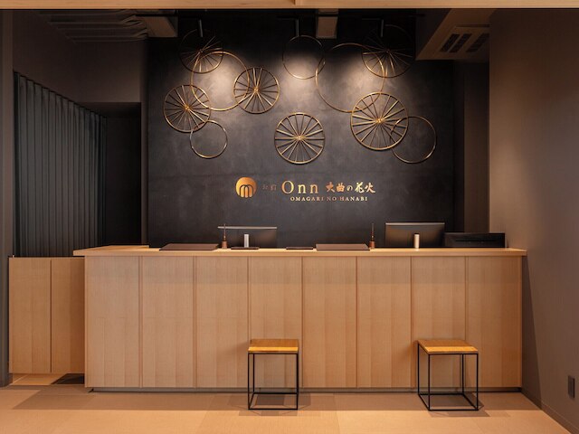 お宿Onn大曲の花火