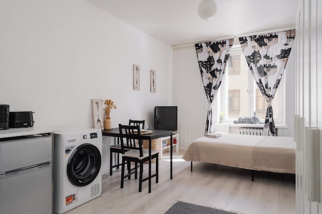 コージー スタジオ アパートメント ウィズ パーフェクト ロケーション